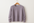 lavender cashmere sweater on a coat hanger with white background