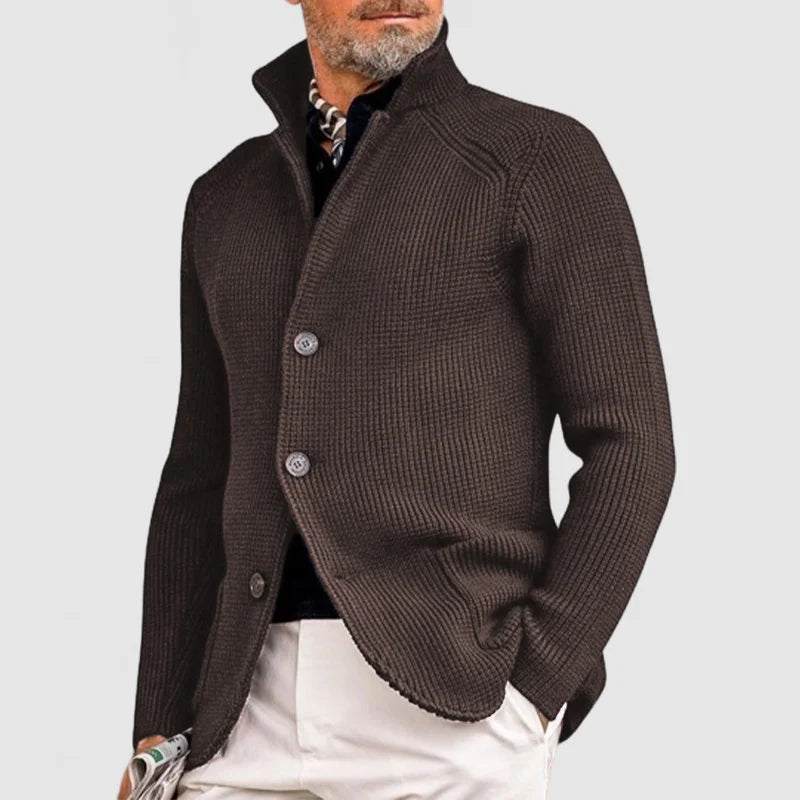 Calum Elegant Knit Cardigan