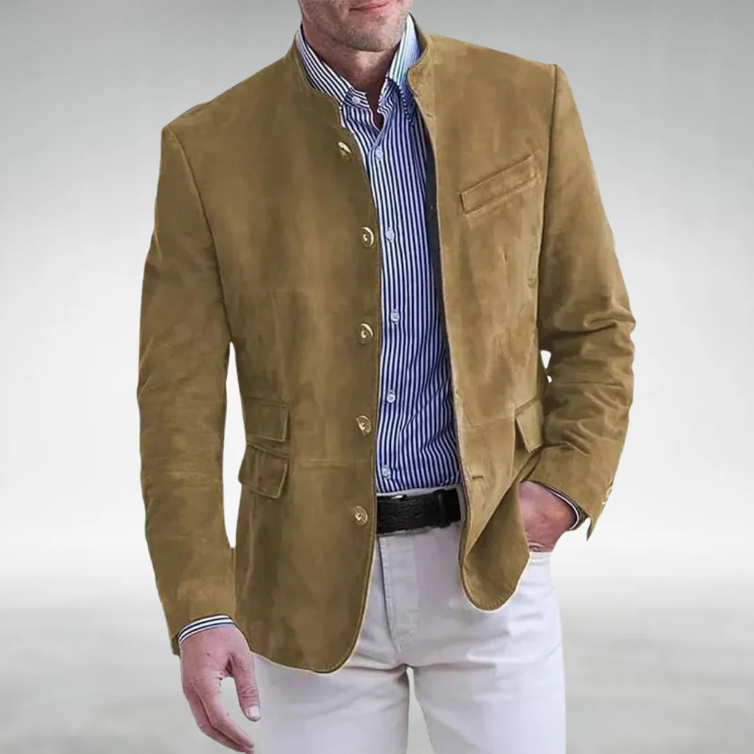 The Marlowe Suede Coat