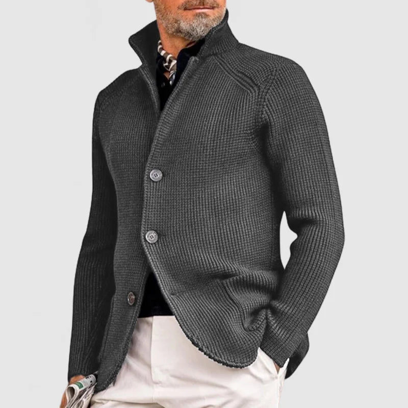 Calum Elegant Knit Cardigan