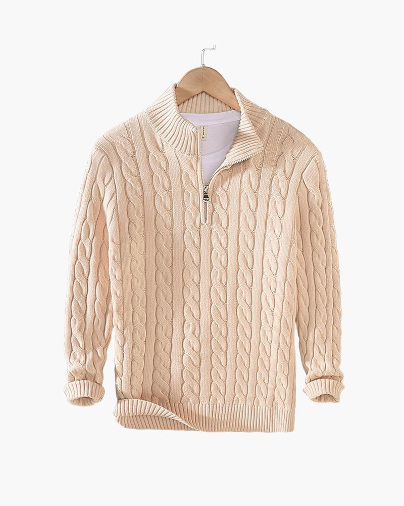Jiyeon Heritage Zipped Sweater