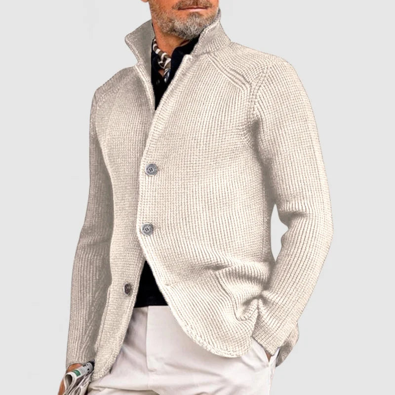 Calum Elegant Knit Cardigan