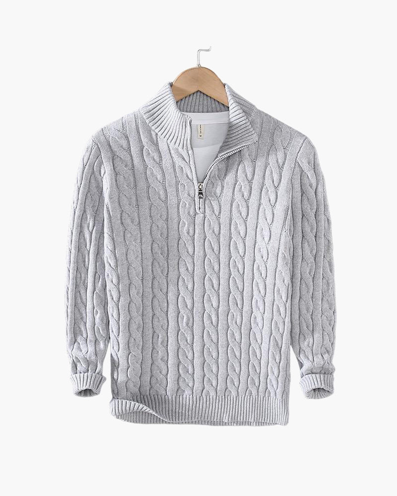 Jiyeon Heritage Zipped Sweater