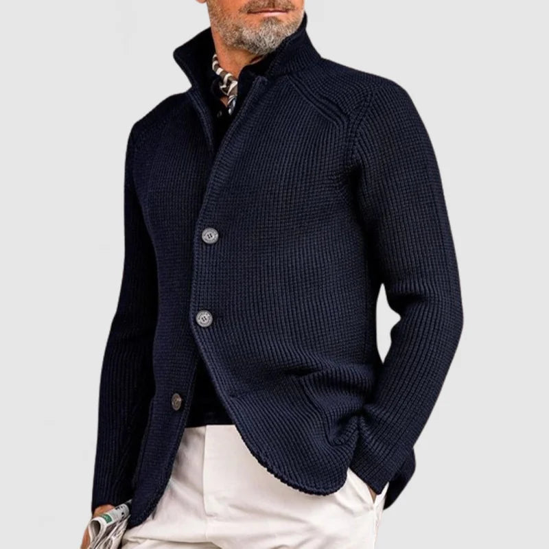 Calum Elegant Knit Cardigan