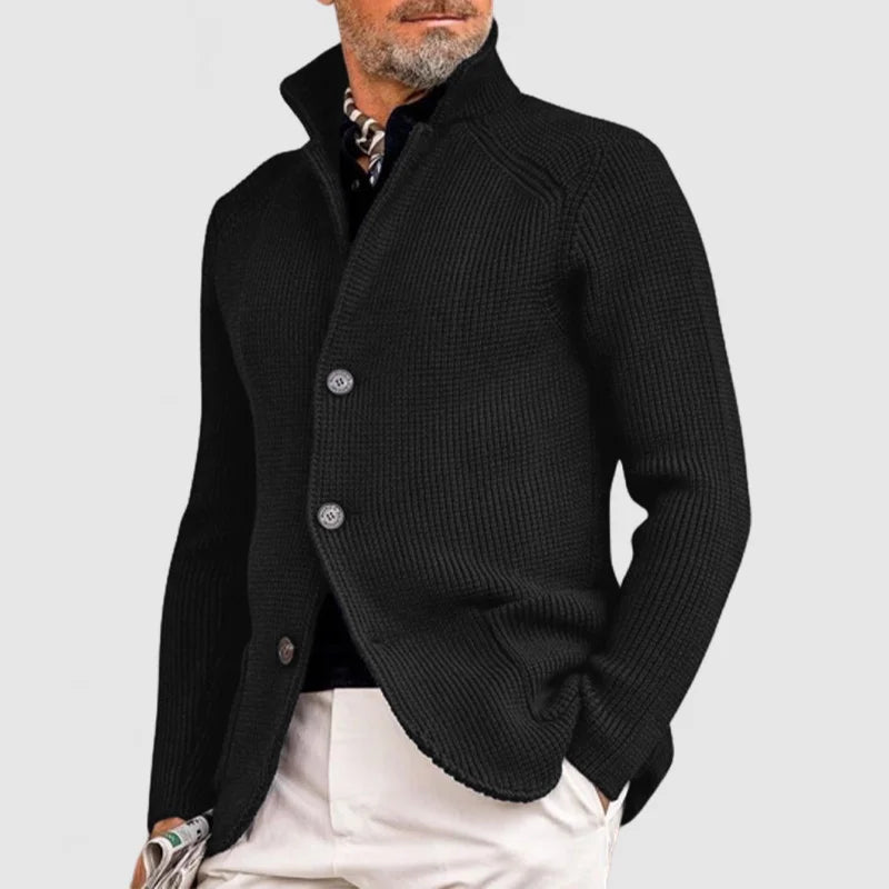 Calum Elegant Knit Cardigan