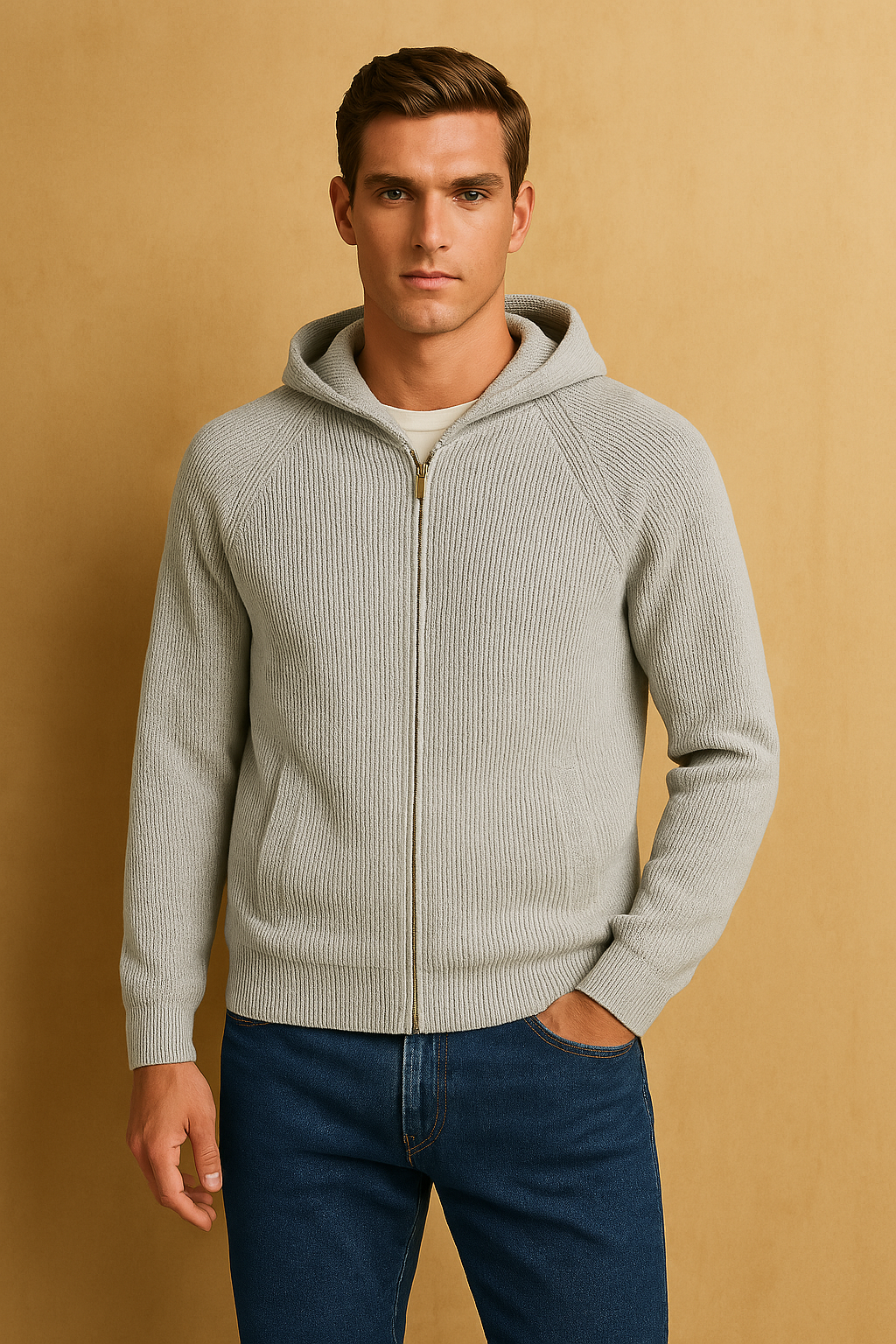 Zanello Merino Wool Cardigan
