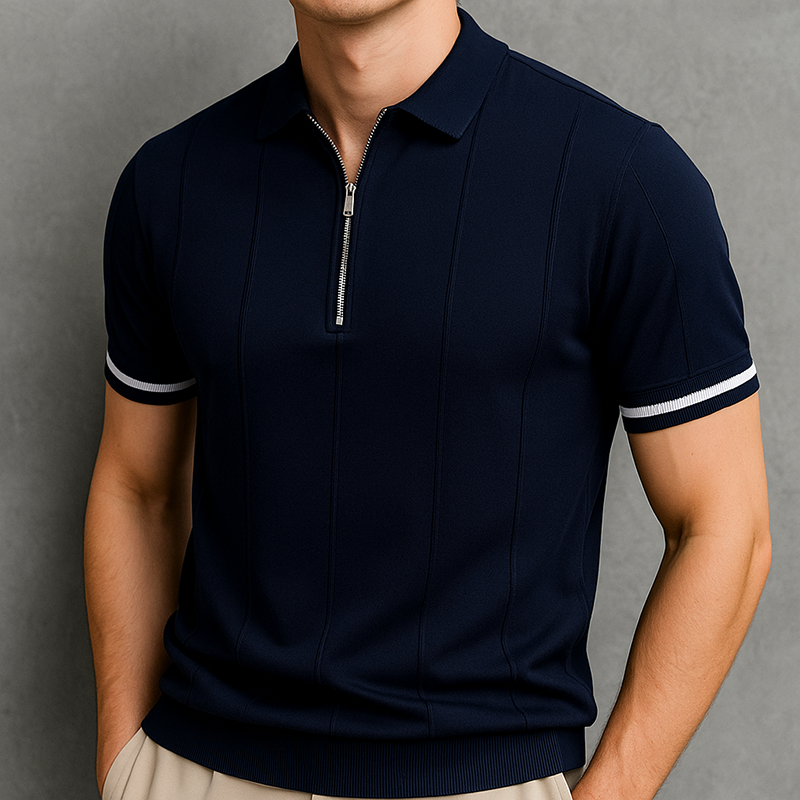 Zanello Knit Polo Shirt