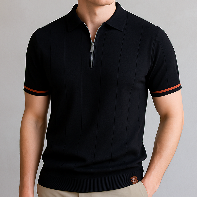 Zanello Knit Polo Shirt
