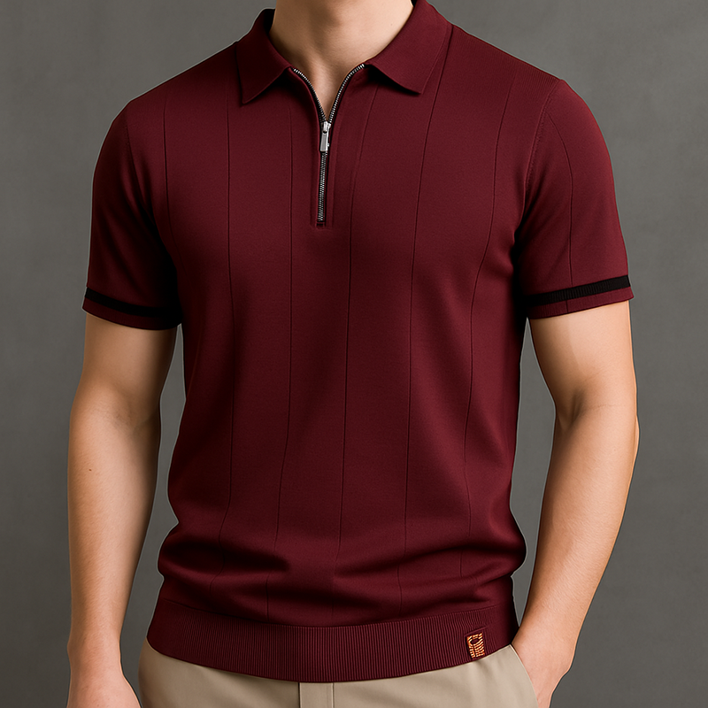 Zanello Knit Polo Shirt
