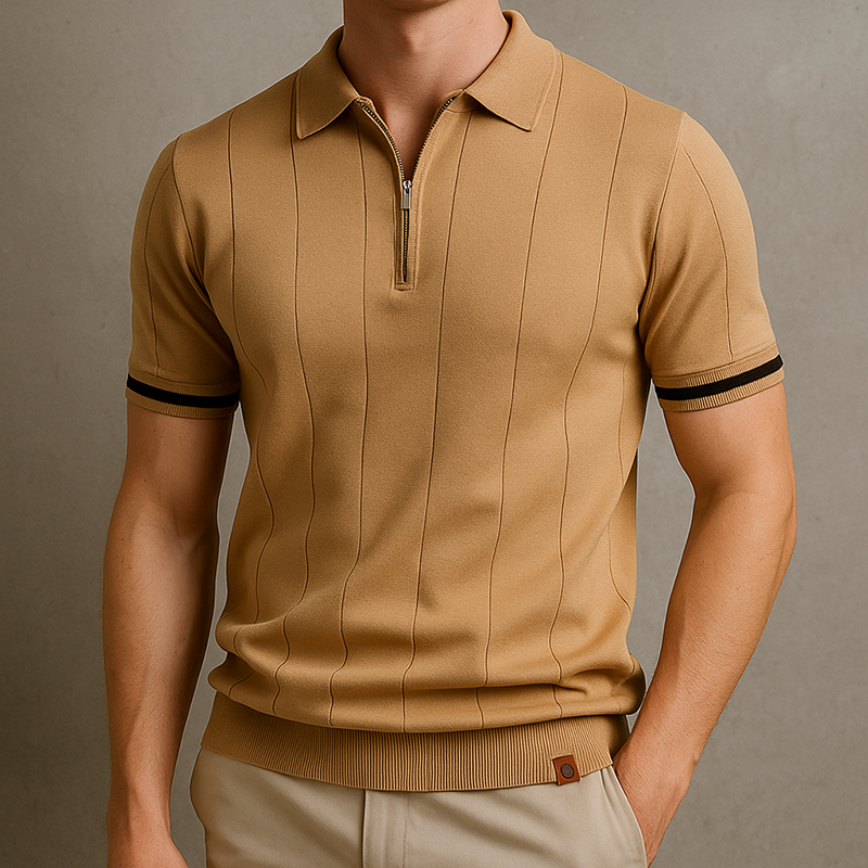 Zanello Knit Polo Shirt
