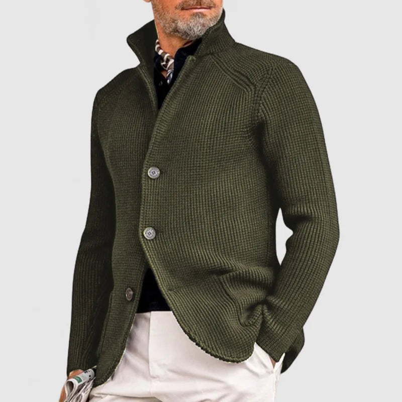 Calum Elegant Knit Cardigan