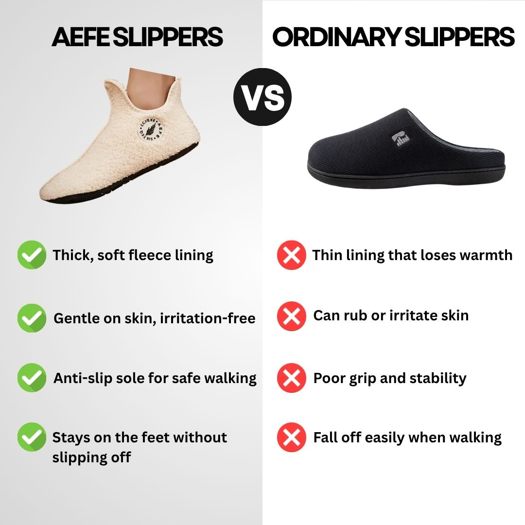 Aefe - Ultimate Comfort Fuzzy Slippers
